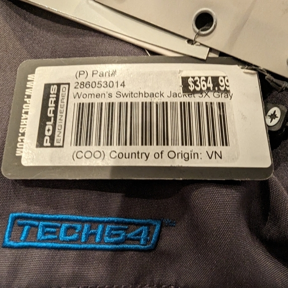 Women's Polaris Switchback snowmobile Winter jacket plus size 3x, New! - Picture 11 of 16